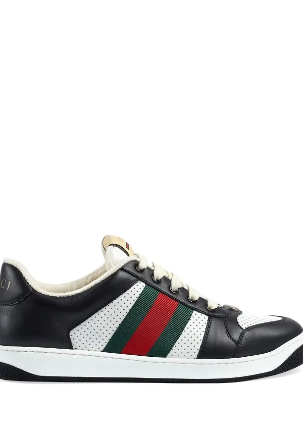 Gucci Screener låga sneakers - Svart