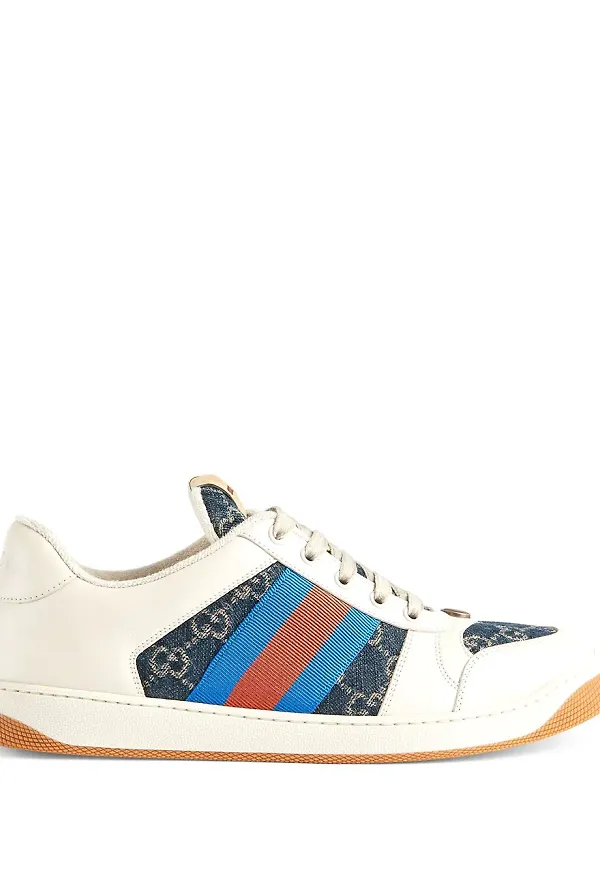Gucci Screener låga sneakers - Vit