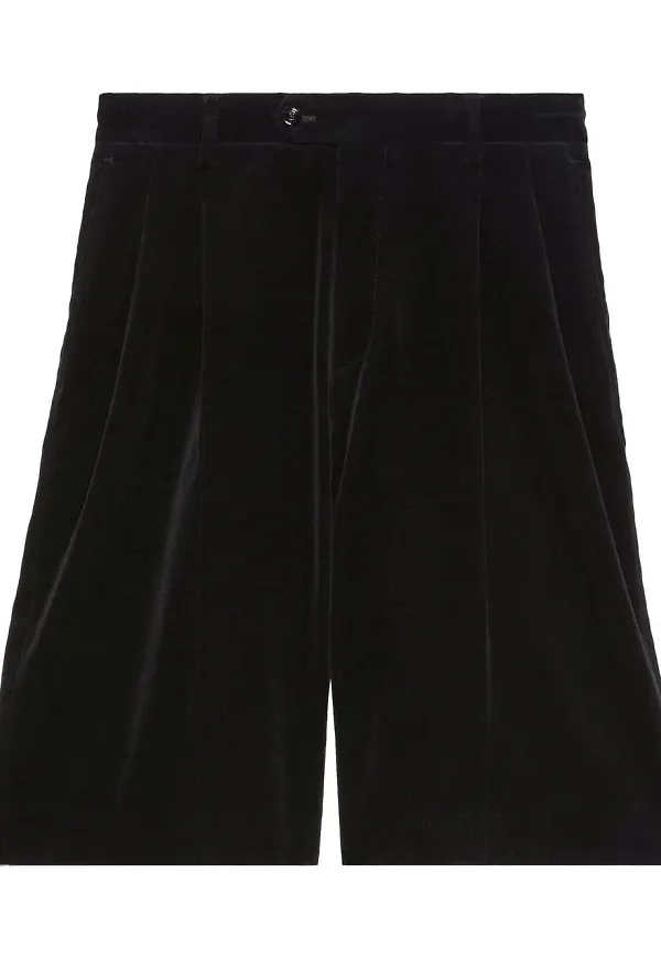 Gucci shorts i stretch - Svart