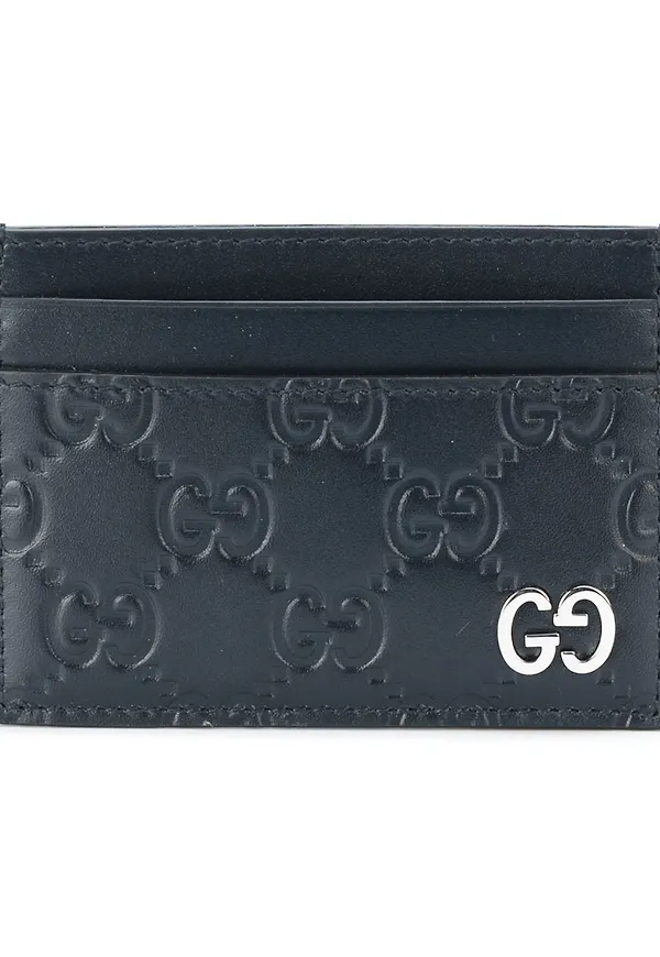 Gucci Signature kortfodral - Blå