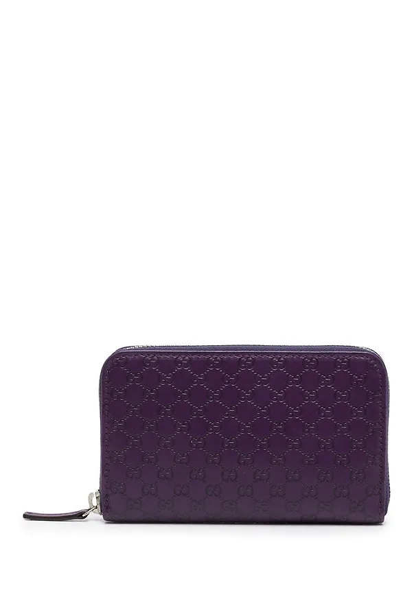 Gucci skinnväska med monogram - Lila