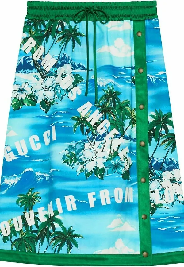 Gucci Skirt Blå, Dam