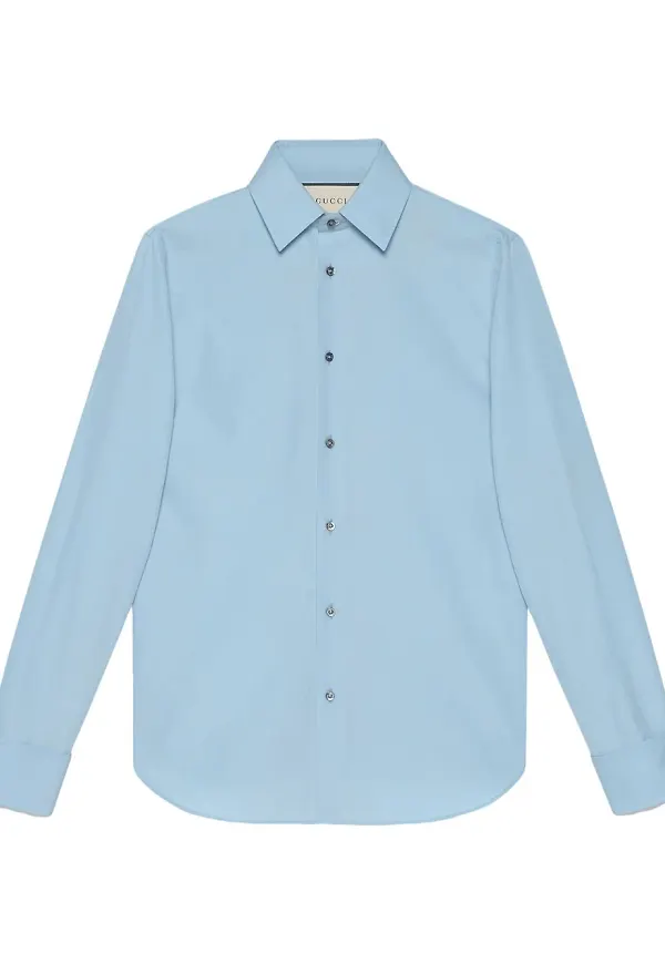 Gucci skräddad skjorta - Blå