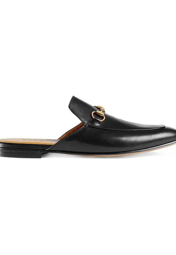 Gucci slip-ons med bettdetalj - Svart