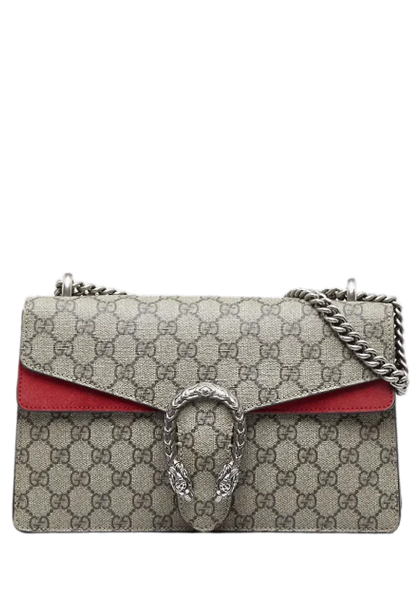 Gucci Small Gg Supreme Dionysus Shoulder Bag