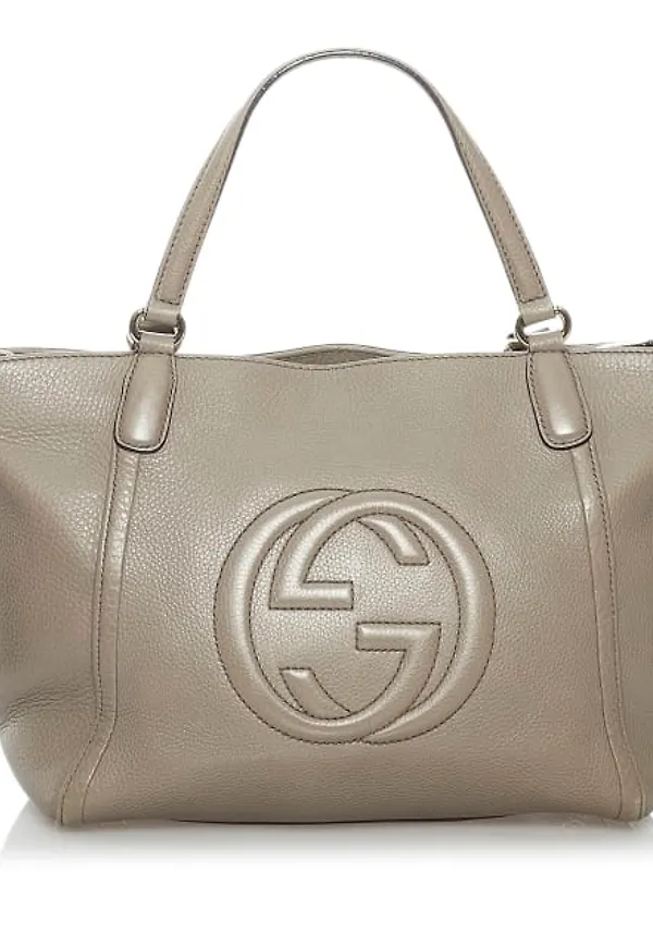 Gucci Soho Cellarius Leather Satchel