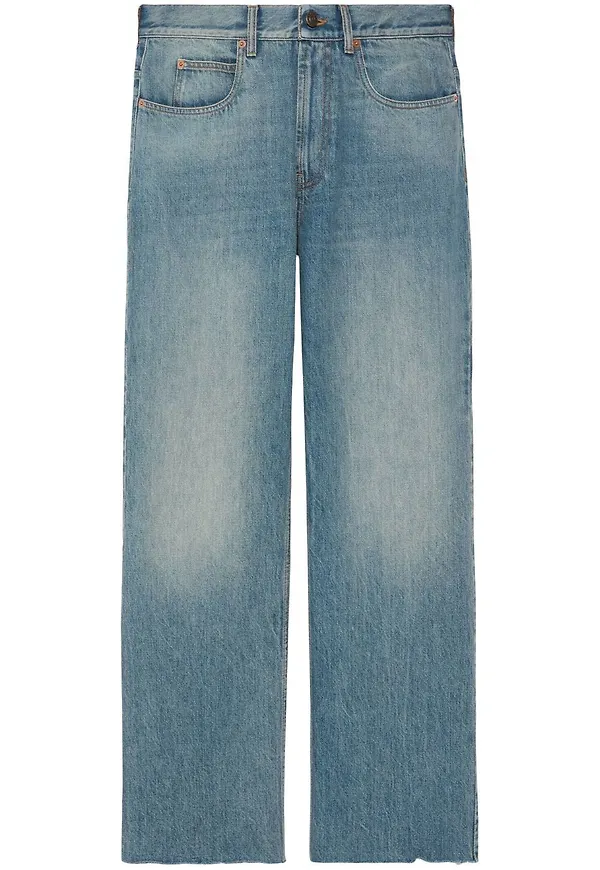 Gucci stentvättade jeans - Blå