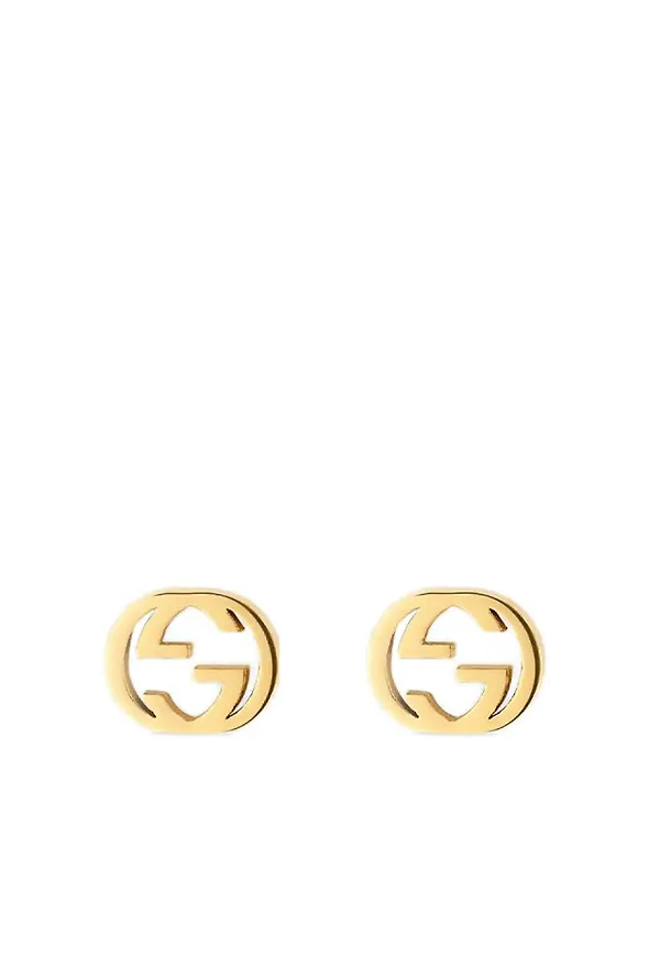 Gucci stiftörhängen i 18K gult guld - Guldfärgad