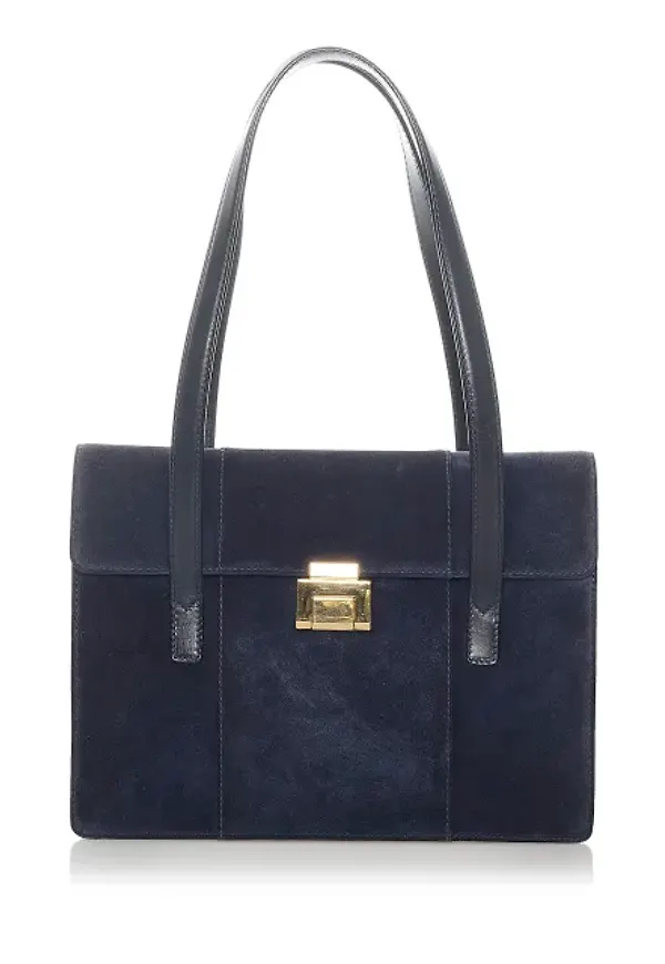 Gucci Suede Tote Bag