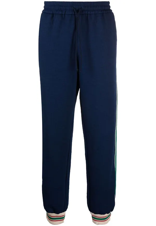 Gucci sweatpants i jacquard - Blå