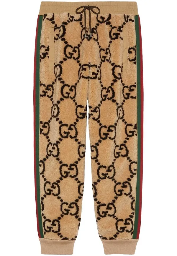Gucci sweatpants med monogram - Neutral