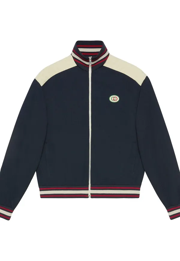 Gucci sweatshirt med dragkedja - Blå