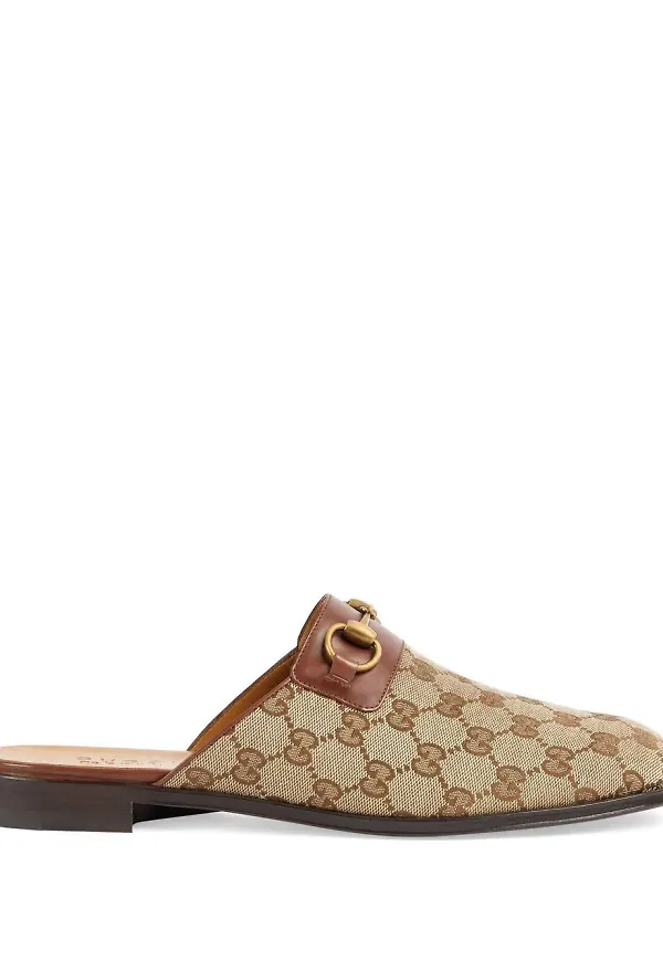 Gucci tofflor med monogram - Neutral