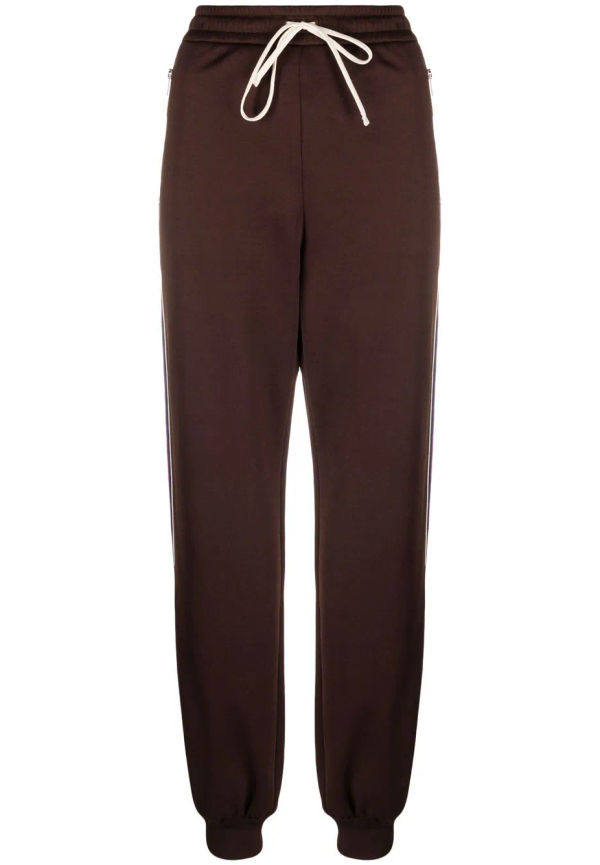 Gucci trackpants med dragsko - Brun