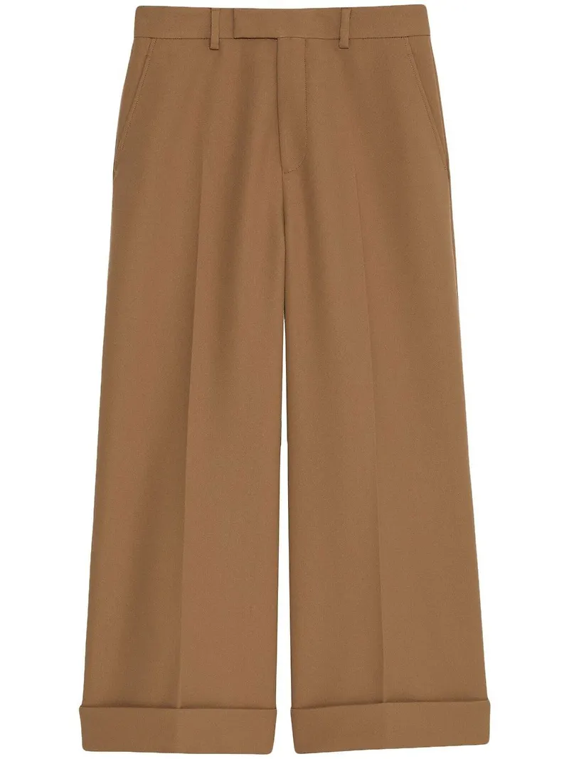 Gucci trekvartsbyxor - Brun