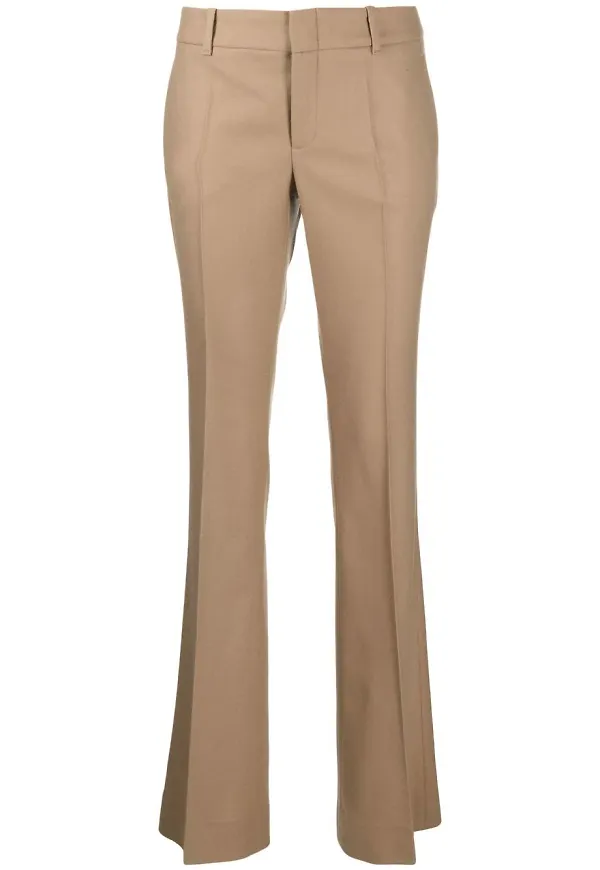 Gucci utsvängda byxor - Brun