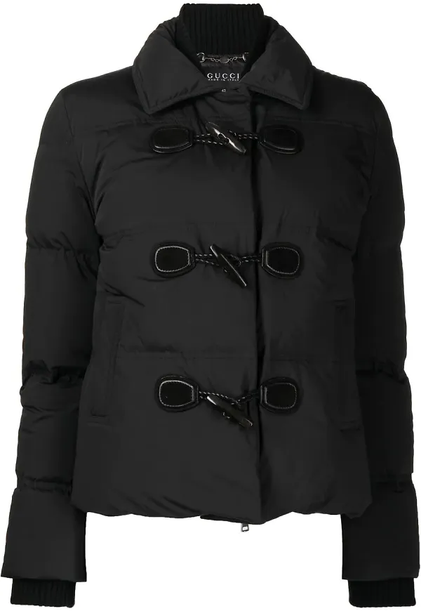 Gucci vadderad jacka - Svart