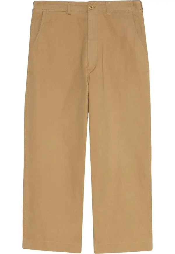Gucci vida byxor med broderad katt - Neutral