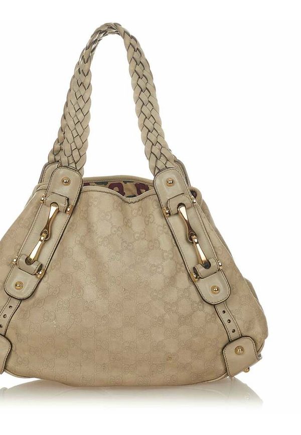 Gucci Vintage - Vintage Väskor - Beige - Dam - Storlek: ONE Size