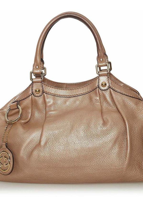 Gucci Vintage - Vintage Väskor - Brun - Dam - Storlek: ONE Size
