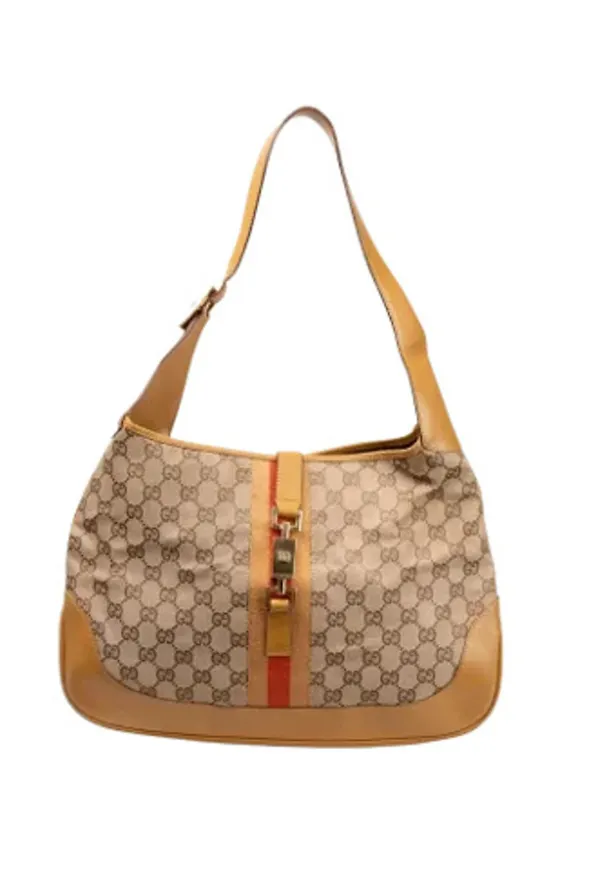 Gucci Vintage - Vintage Väskor - Brun - Dam - Storlek: ONE Size