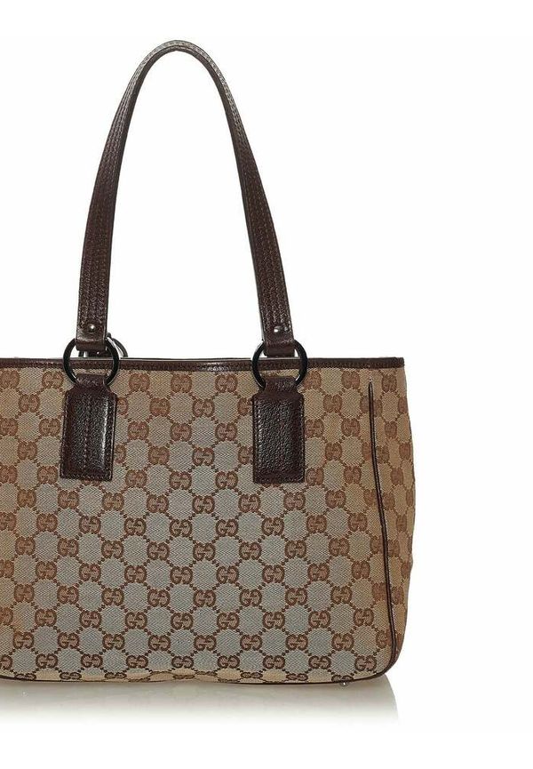 Gucci Vintage - Vintage Väskor - Brun - Dam - Storlek: ONE Size
