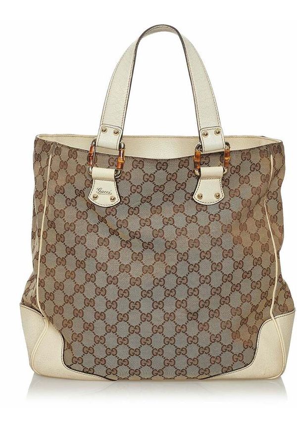 Gucci Vintage - Vintage Väskor - Brun - Dam - Storlek: ONE Size