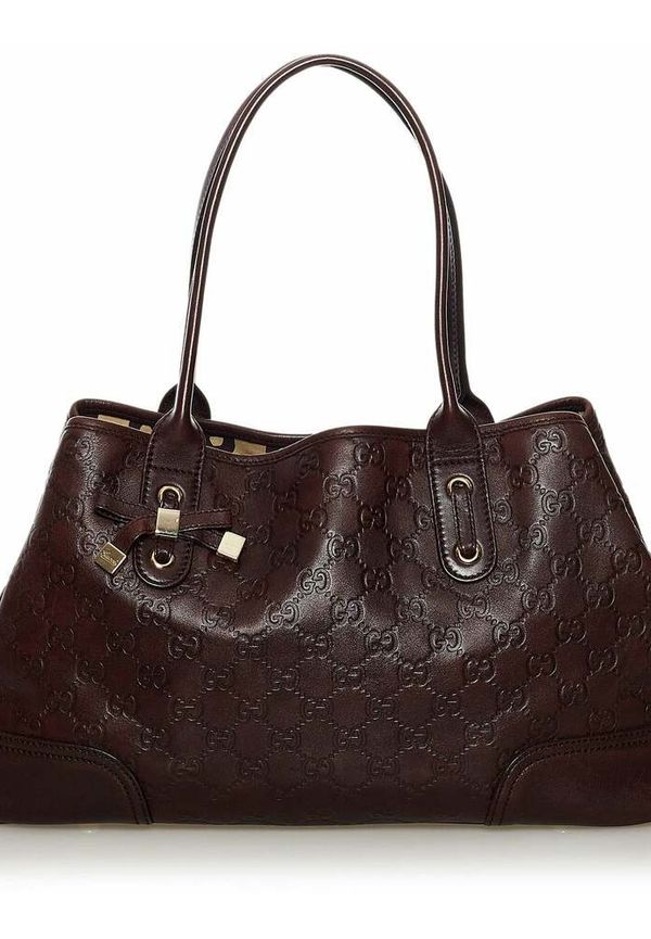 Gucci Vintage - Vintage Väskor - Brun - Dam - Storlek: ONE Size