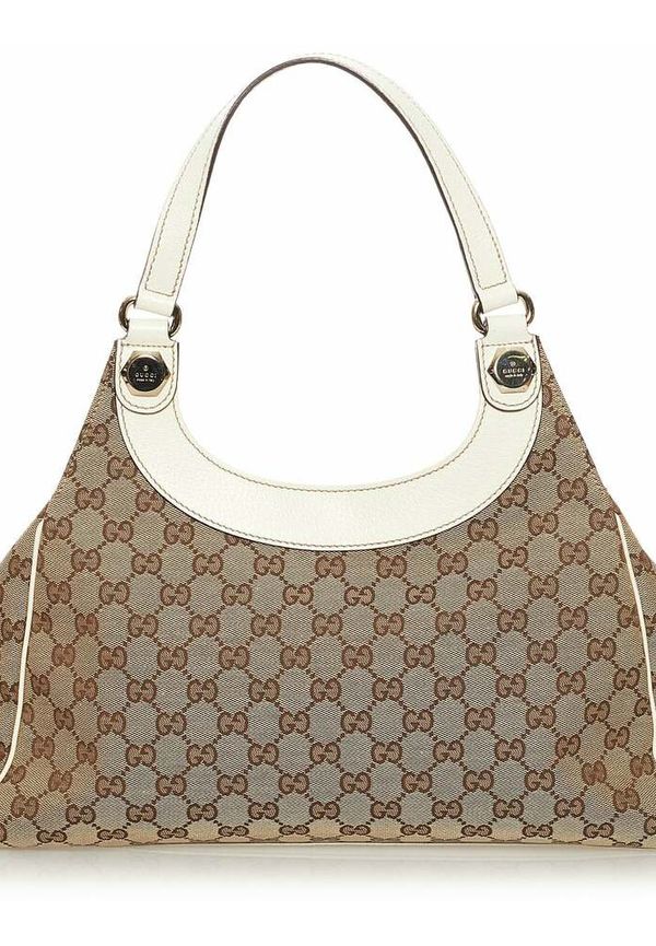 Gucci Vintage - Vintage Väskor - Brun - Dam - Storlek: ONE Size