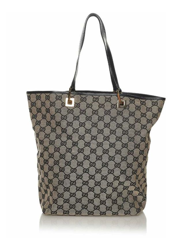 Gucci Vintage - Vintage Väskor - Grå - Dam - Storlek: ONE Size