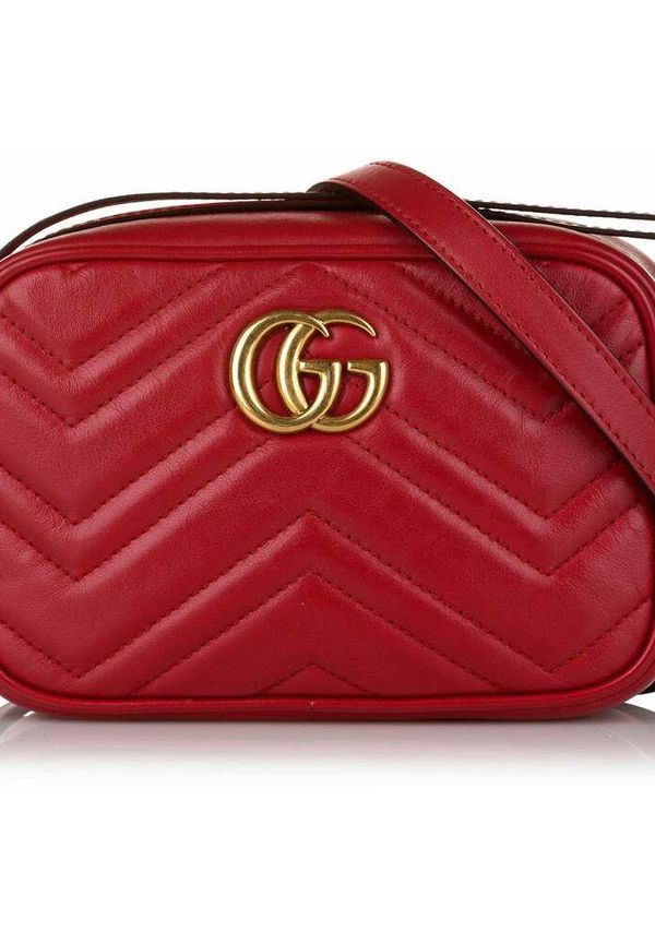 Gucci Vintage - Vintage Väskor - Röd - Dam - Storlek: ONE Size