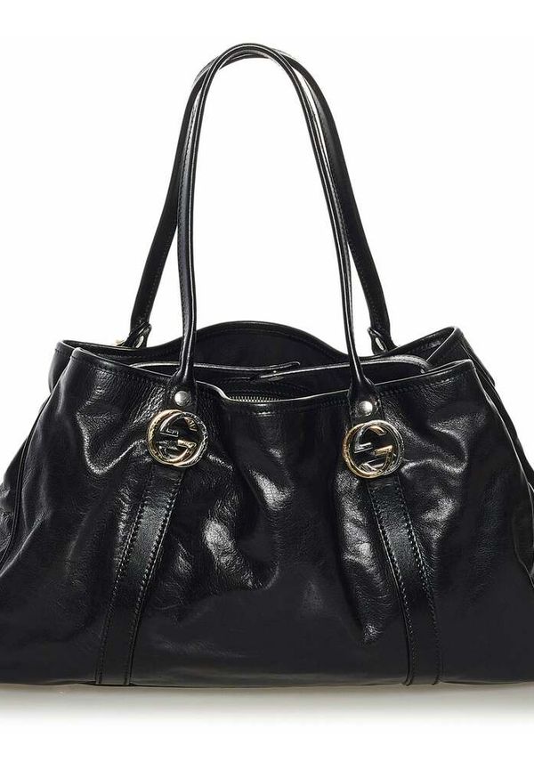 Gucci Vintage - Vintage Väskor - Svart - Dam - Storlek: ONE Size