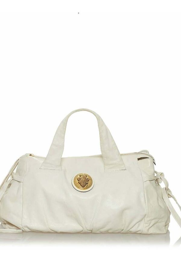 Gucci Vintage - Vintage Väskor - Vit - Dam - Storlek: ONE Size