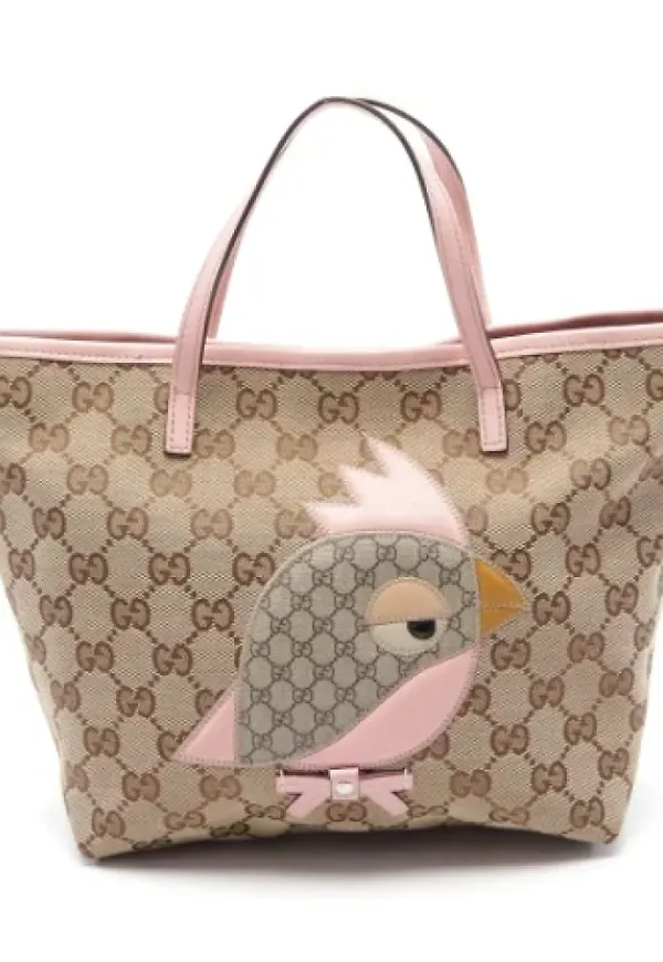Gucci Vintage, Pre-owned, Dam, ONE Size, Bomull, Pre-owned Bomull gucci-vskor