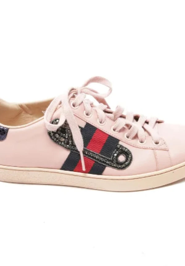 Gucci Vintage Begagnade sneakers Rosa, Dam