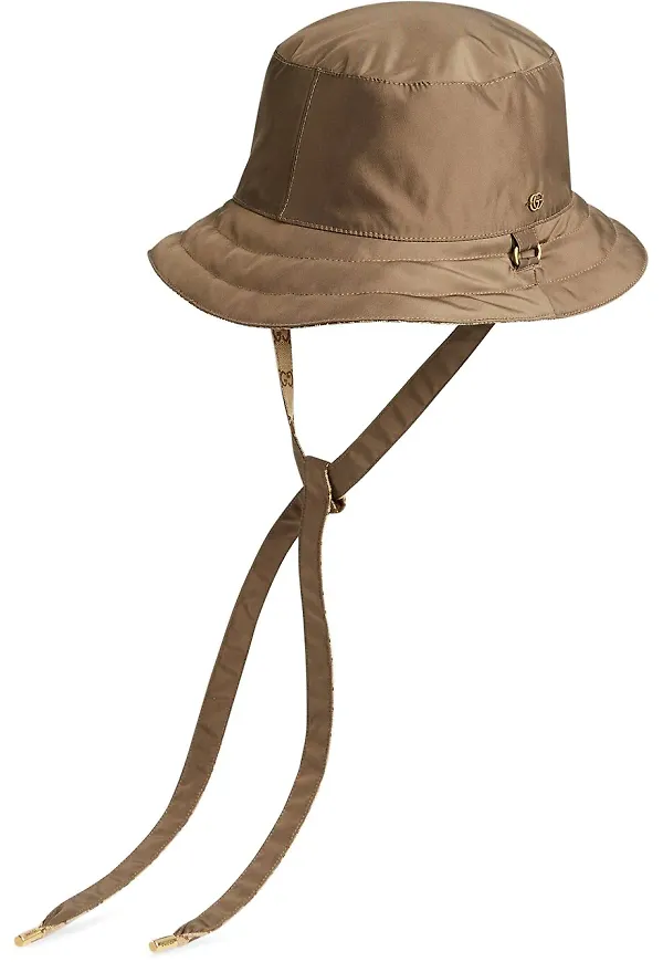 Gucci vändbar fiskehatt - Brun
