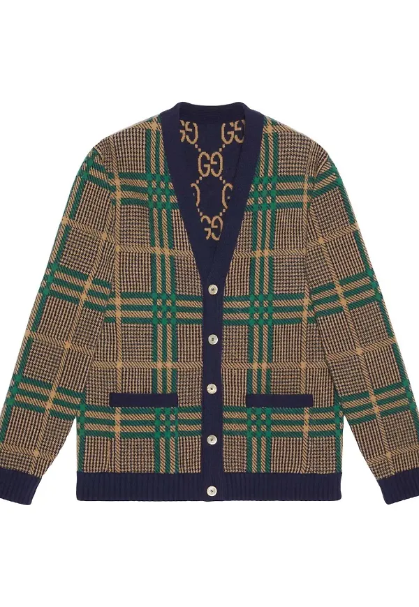Gucci vändbar kofta - Brun