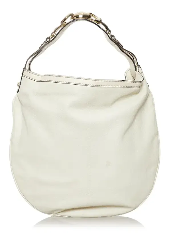 Gucci Wave Leather Hobo Bag