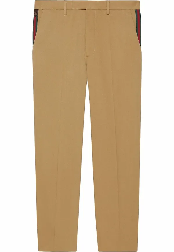 Gucci Web finbyxor - Neutral