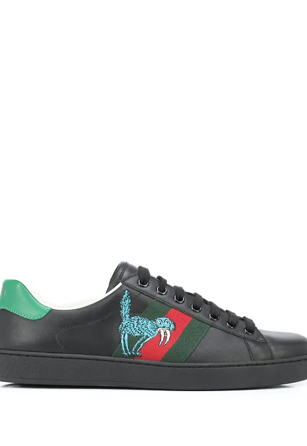 Gucci Web sneakers - Svart