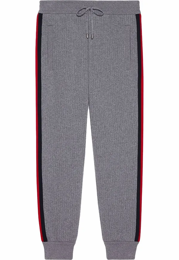 Gucci Web sweatpants - Grå