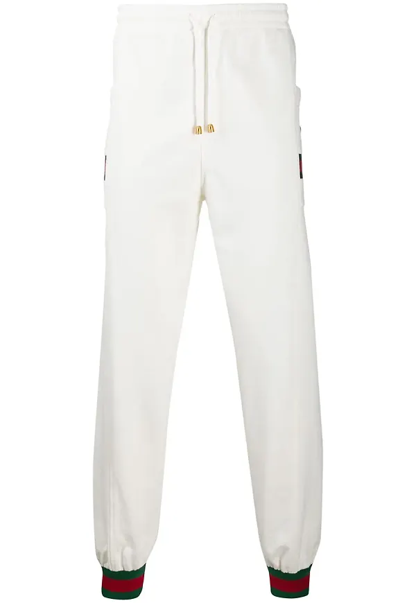 Gucci Web träningsbyxor - Vit