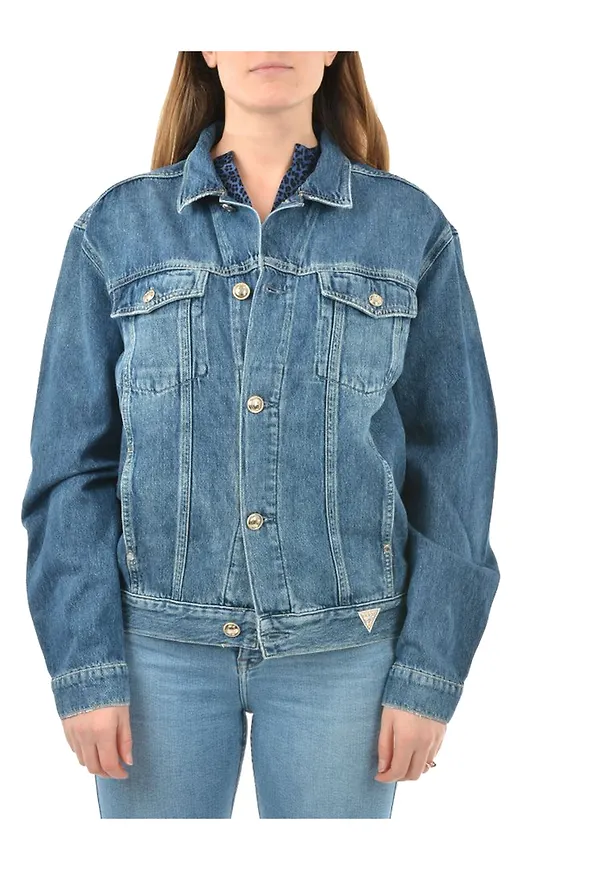Guess - Jeansjackor - Blå - Dam - Storlek: Xs,S,M
