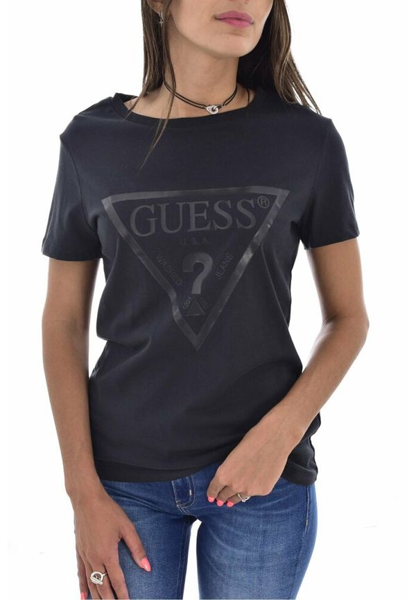 Guess - T-shirts - Grå - Dam - Storlek: M,S,Xs,2Xs