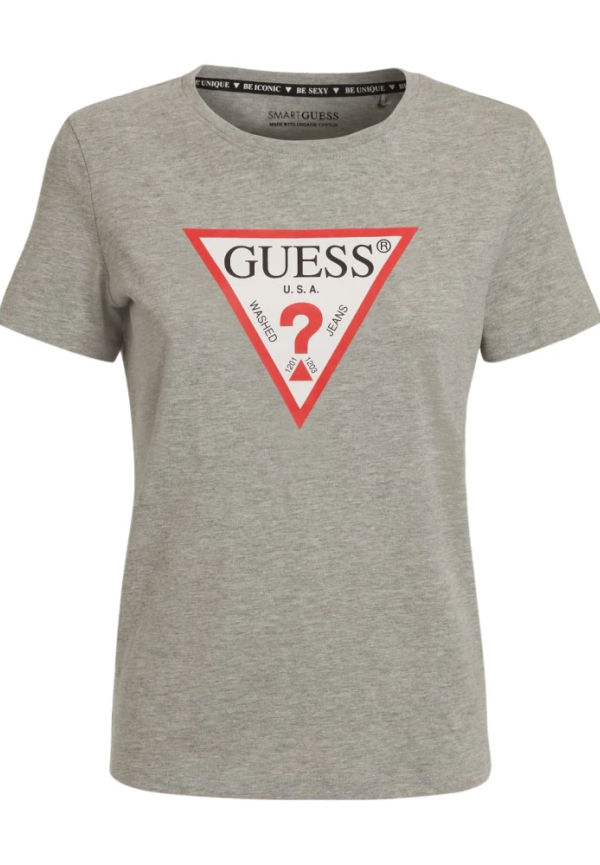 Guess - T-shirts - Grå - Dam - Storlek: S,Xs