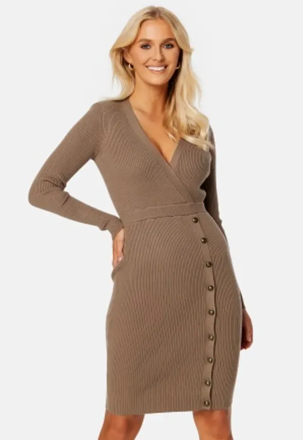 Guess Alexandra Dress G1FL STONE TAUPE S