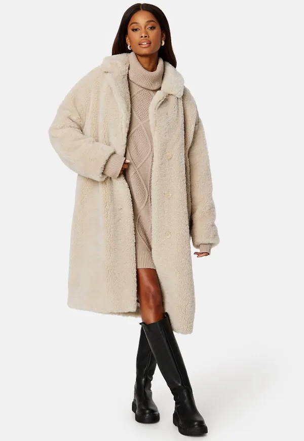Guess Alina Coat A90F CEMENTO XL