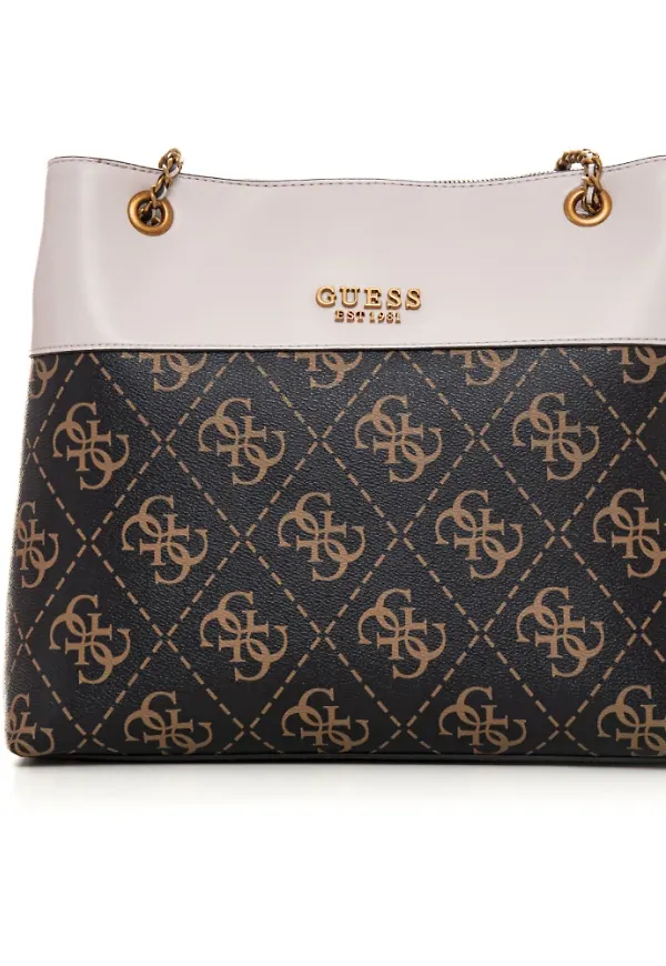 Guess berta elite Shoulder bag Brun, Dam