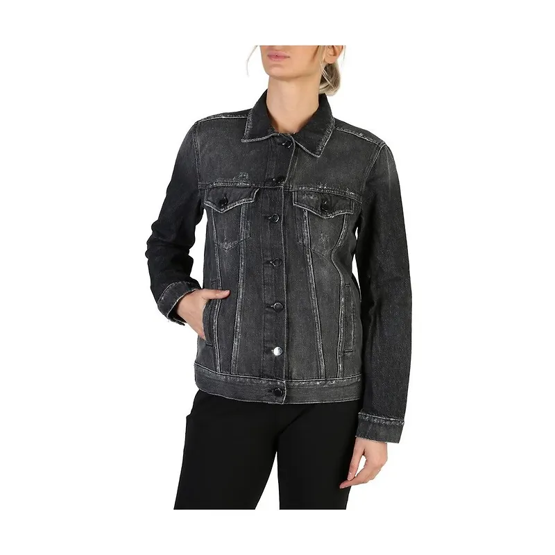 Guess Denim jacket W83N22 Svart, Dam