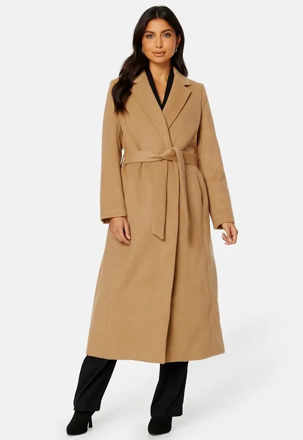 Guess Diamante Coat G197 KHAKI TAN M